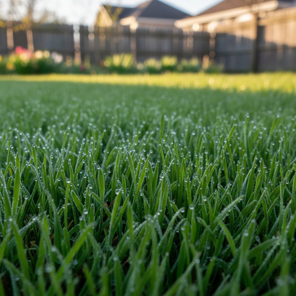 Spring lawn preparation